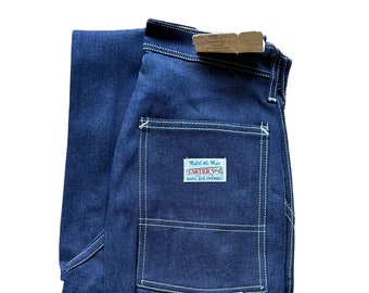 Deadstock Vintage Carter's Carpenter Jeans W27 L34 | Vintage werkkleding Seattle | Kerkuil Vintage kleding