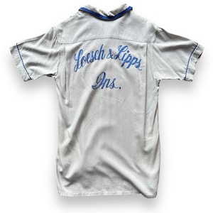Vintage Crown Prince white bowling shirt, XL. - Etsy 日本
