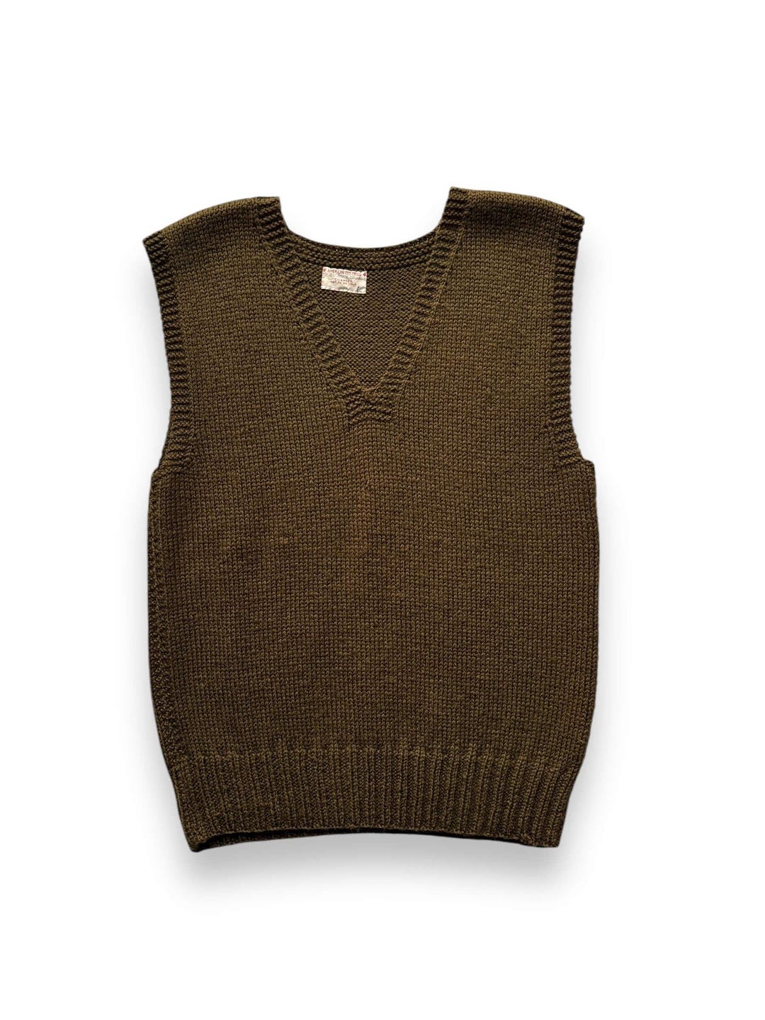 トップス 40s AMERICAN RED CROSS WOOL KNIT VEST Vintage WWII Era Red Cross Knit Sweater Vest SZ M - Etsy