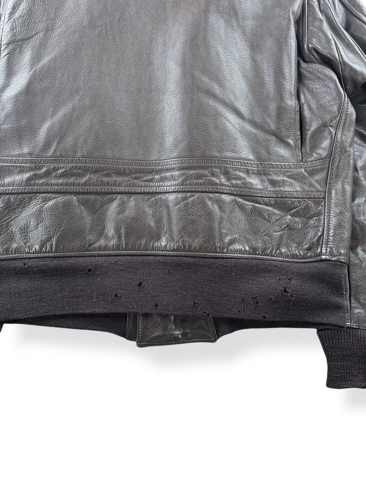 Vintage 1976 USN G-1 Leather Jacket SZ 44 - Etsy