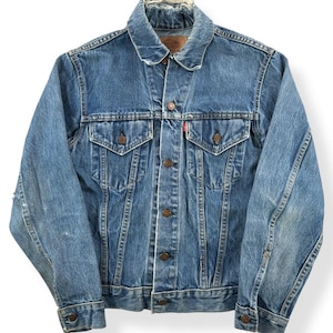 Vintage Levis Big E Type 3 Trucker Jacket SZ XS