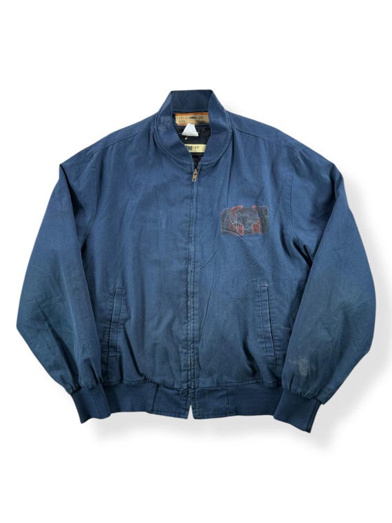 Vintage Bomber Style Blue Quilted Red Kap Jacket SZ M - Etsy