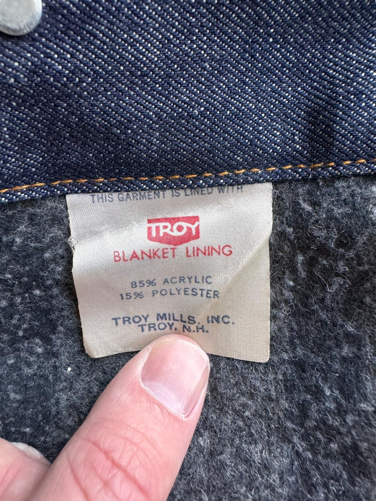 Vintage NWOT Troy Blanket Lined Levis Type III Trucker SZ 36 - Etsy