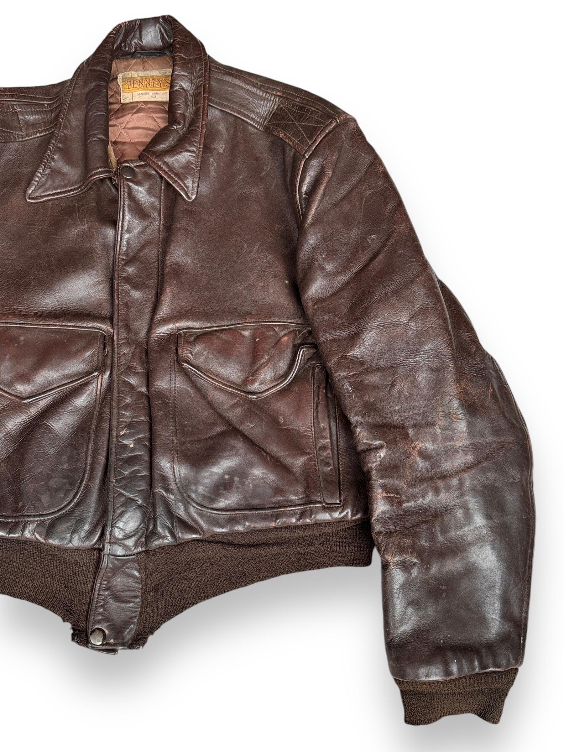 【Durable】one star in Horsehide Horsehide Perfecto® Motorcycle Leather Jacket