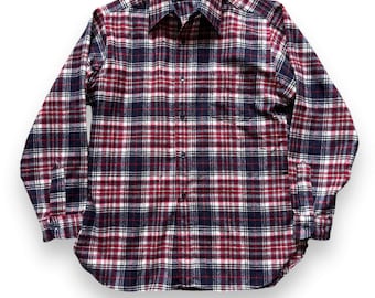 Vintage Red/White/Blue Pendleton Wool Flannel SZ L