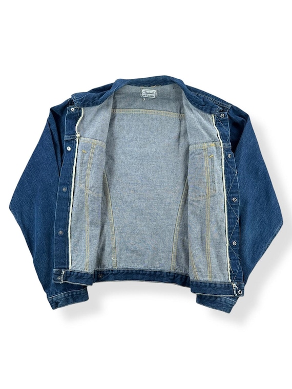 Vintage Madewell Dark Selvedge Denim Jacket SZ L - Etsy