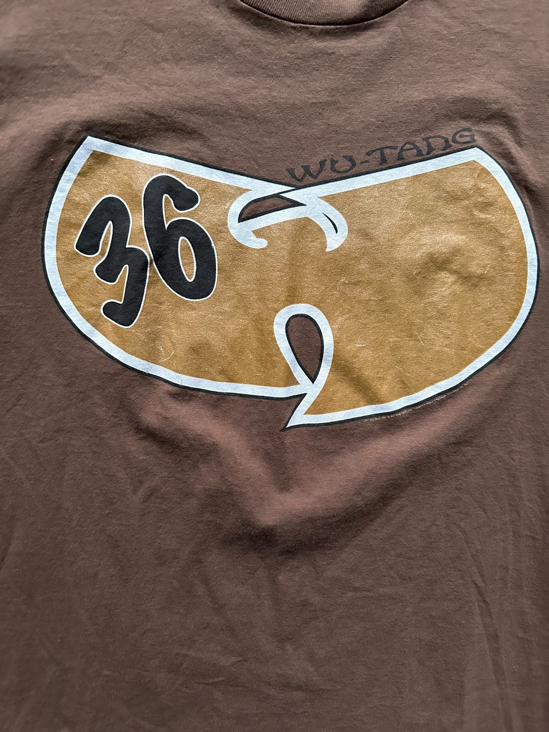 Vintage Wu Tang Clan 36 Chambers Rap Tee SZ XL | Vintage Wu Tang