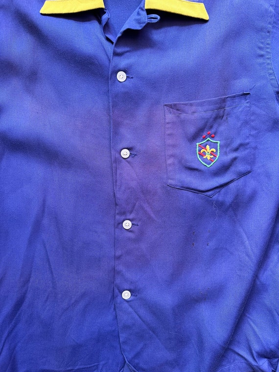 Vintage Charles Sportswear Gabardine Purple Two T… - image 4