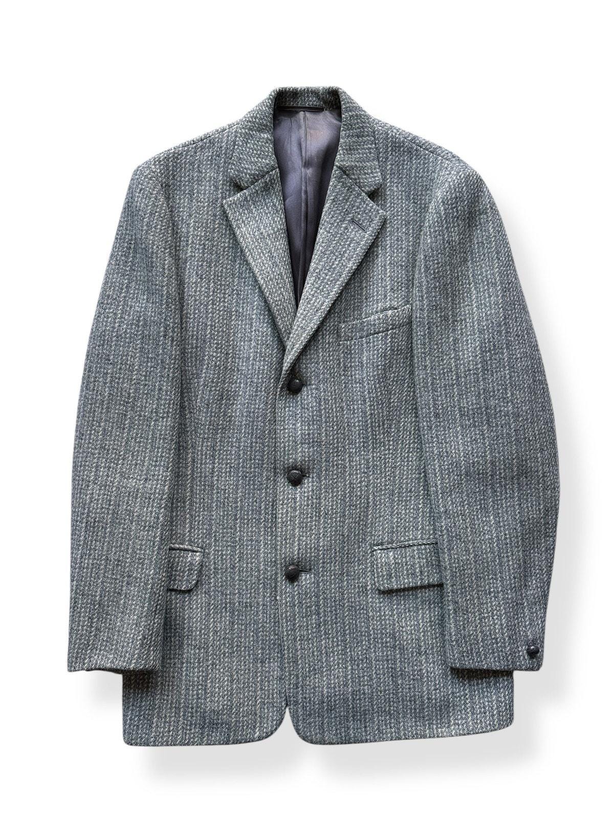 未使用Neighborhood Wool JKT Harris Tweed S Buy Blue Signature Harris Tweed British Wool Blazer from