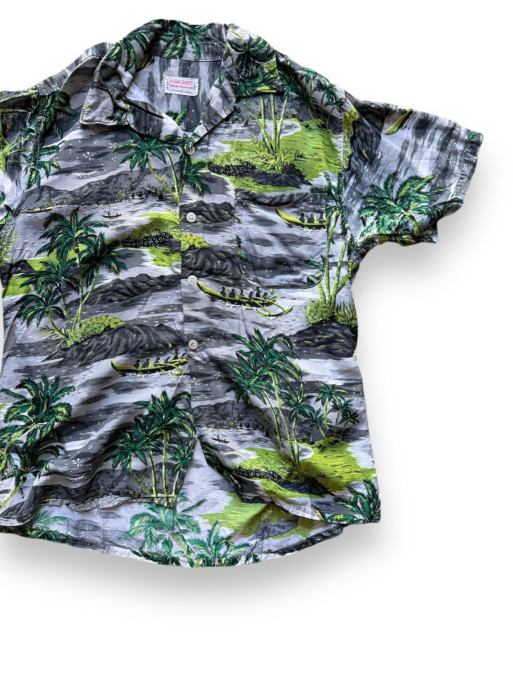 リ*タ様 【週末特価】50-60s レーヨンヴィンテージ アロハシャツ ヴィンテージ 100% レーヨン アロハシャツ SZ M - Etsy 日本