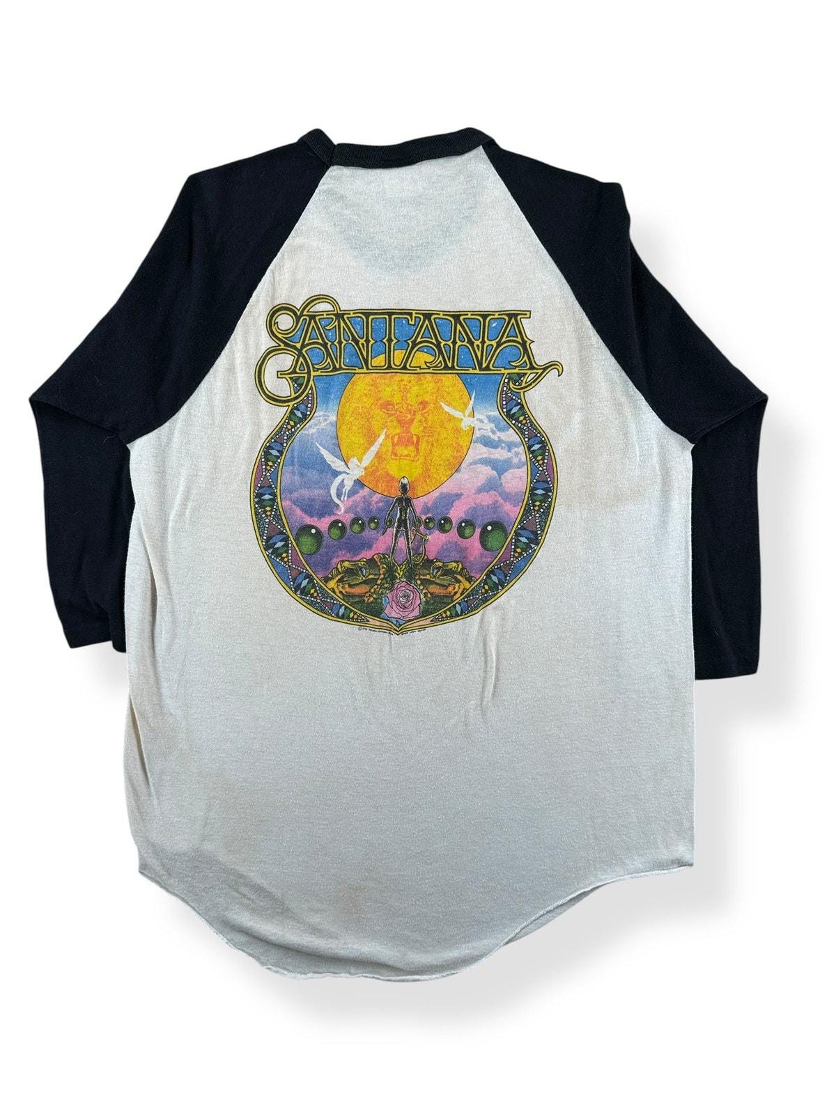 ヴィンテージ 1979 サンタナ ラグラン Tシャツ SZ M - Etsy 日本
