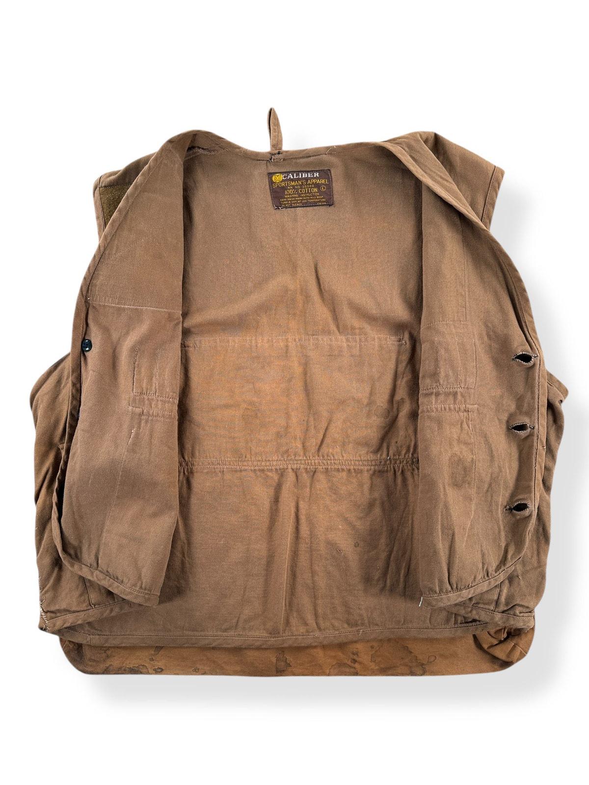 Vintage 60's Era Caliber Hunting Vest SZ L - Etsy