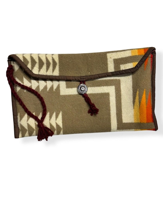1970s Chief Joseph Pendleton Blanket Clutch