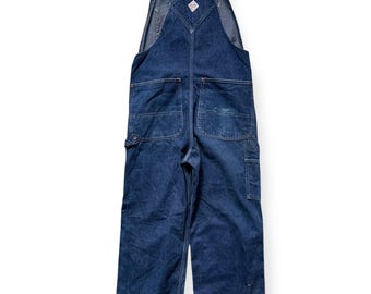 Vintage Atomic P Era Penney's Big Mac Denim Overalls W35 - Etsy