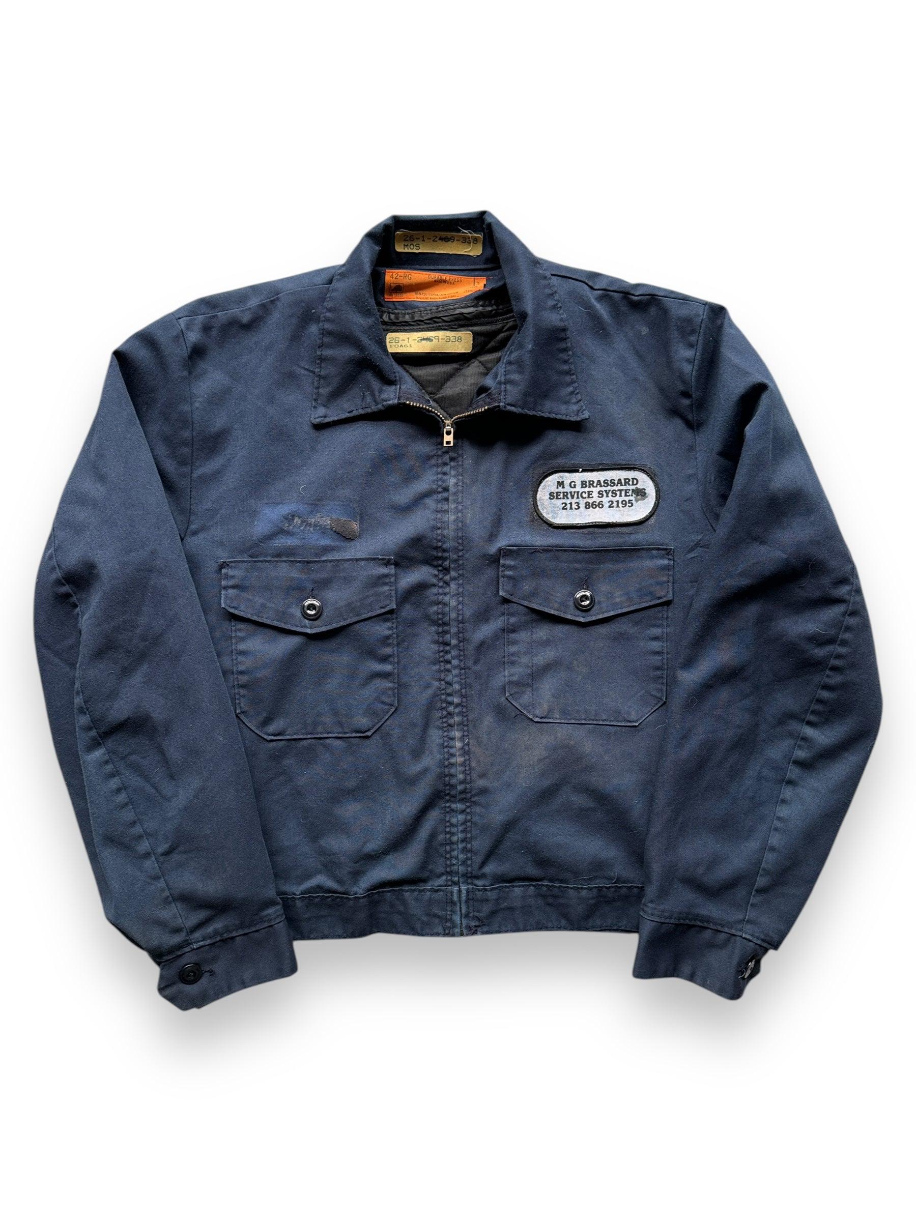 Vintage MG Brassard Quilted Lined Gas Station Jacket SZ 42 RG - Etsy