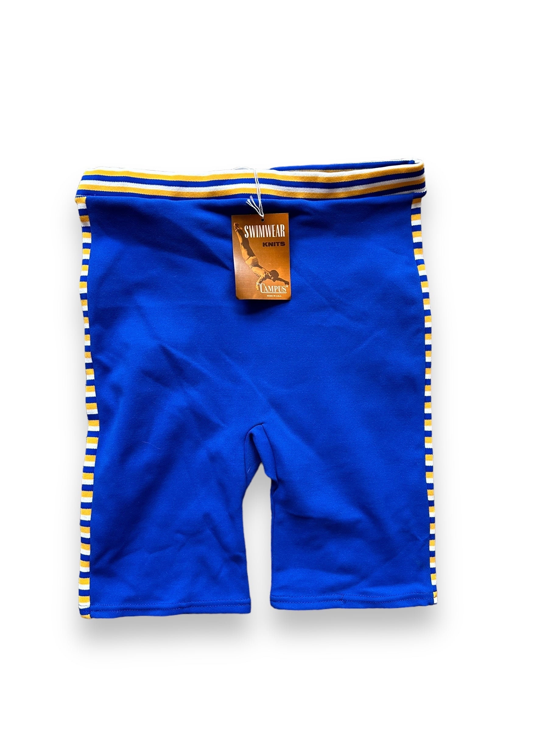 新古品キャンパスブルー＆イエロー水着 SZ L (36-38) - Etsy 日本