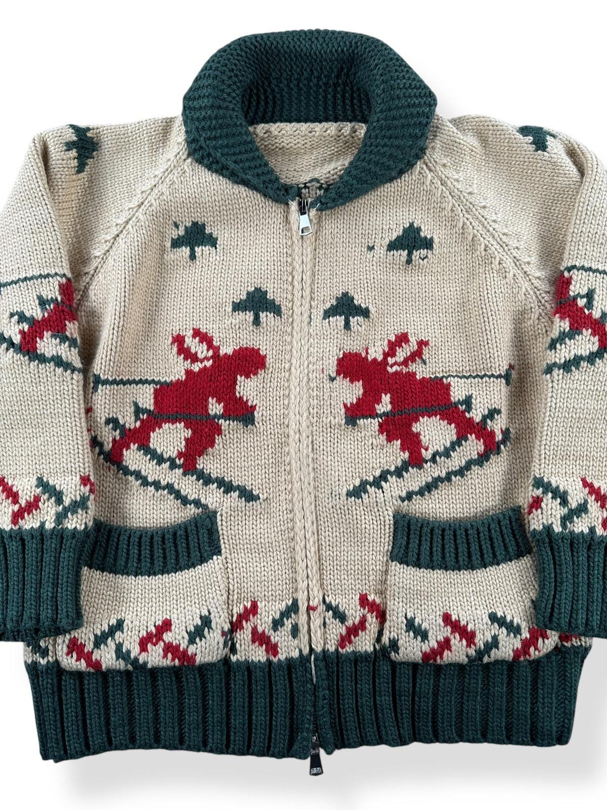 Vintage Mary Maxim Ski Pattern Cowichan Style Sweater SZ S - Etsy