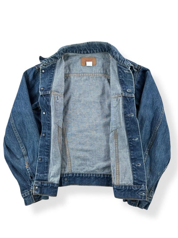 Vintage Dark Levis 2-pocket Trucker Jacket SZ M - Etsy Canada