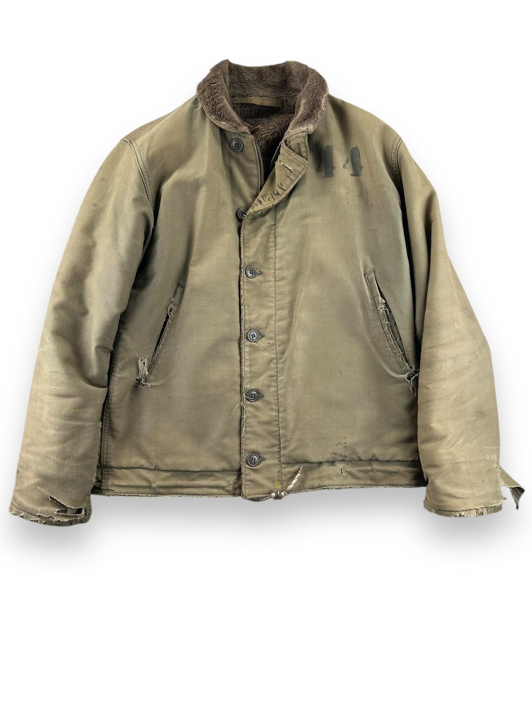 Vintage USN 44 N-1 Deck Jacket SZ 40 - Etsy