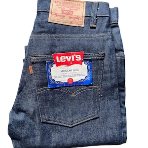 Vintage NOS Levi&#39;s 519 Straight Legs 29x32 | Barn Owl Vintage Seattle | Vintage Deadstock Denim