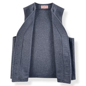 Filson Charcoal Mackinaw-vest 2e MT.M afbeelding 2