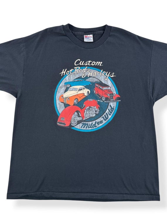 ヴィンテージ ホットロッド＆ハーレー タコマ Tシャツ サイズXL - Etsy 