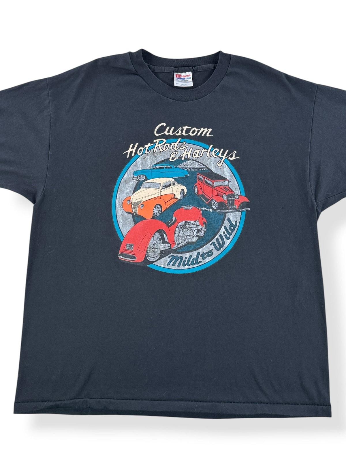 ヴィンテージ ホットロッド＆ハーレー タコマ Tシャツ サイズXL - Etsy