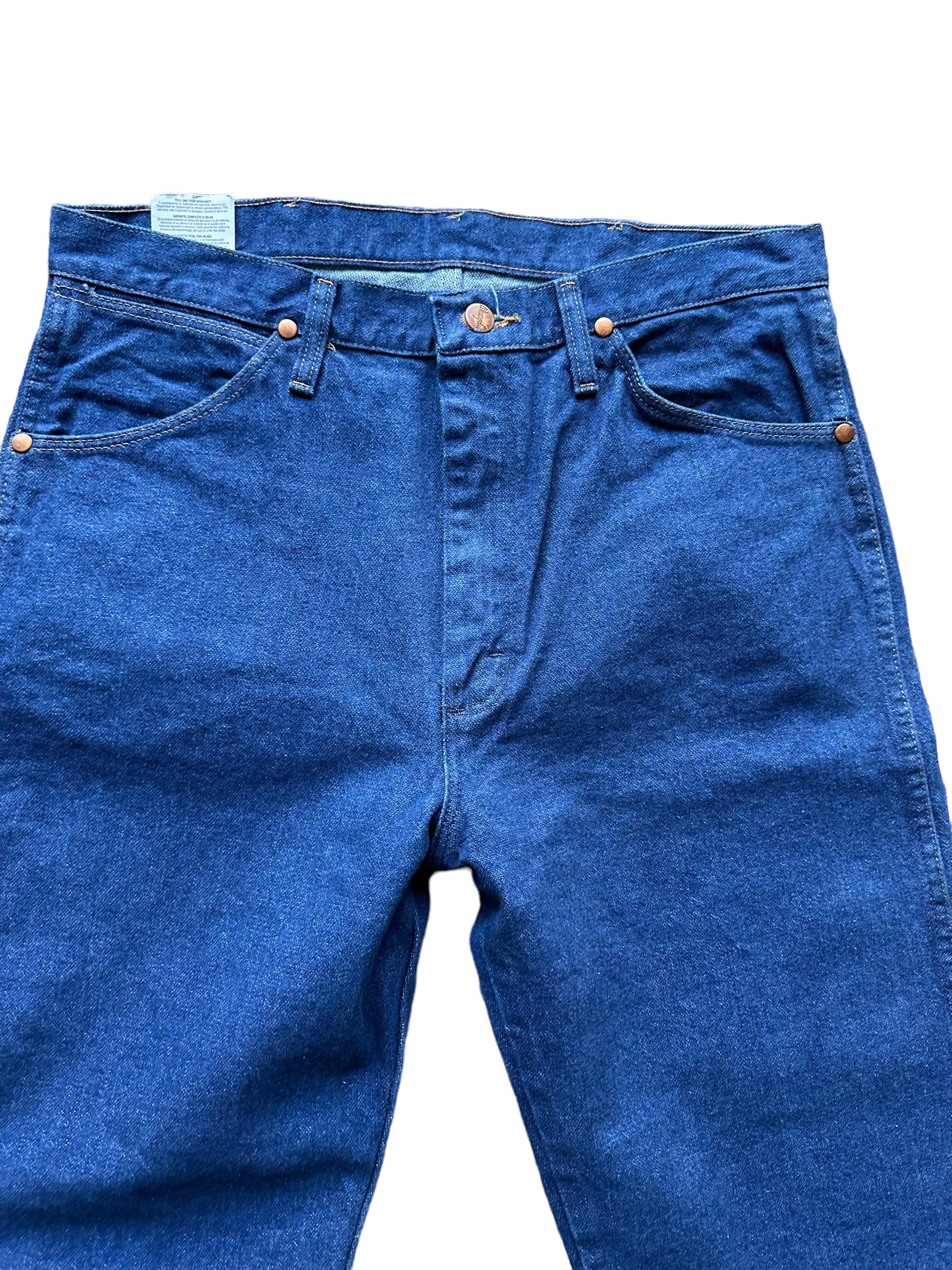 Vintage 90s Deadstock Wrangler Cowboy Cut Denim 33x36 Vintage 90s Deadstock Wrangler Cowboy Cut Denim 33x36