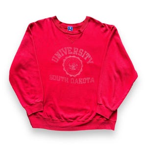 Vintage University of South Dakota Champion Crewneck SZ XL