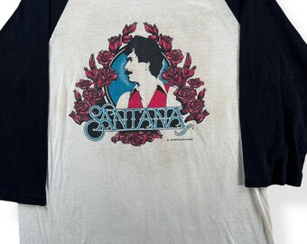 希少 1979年当時物 SHA NA NA ビンテージ ラグランTシャツ 70s ヴィンテージ 1979 サンタナ ラグラン Tシャツ SZ M - Etsy 日本