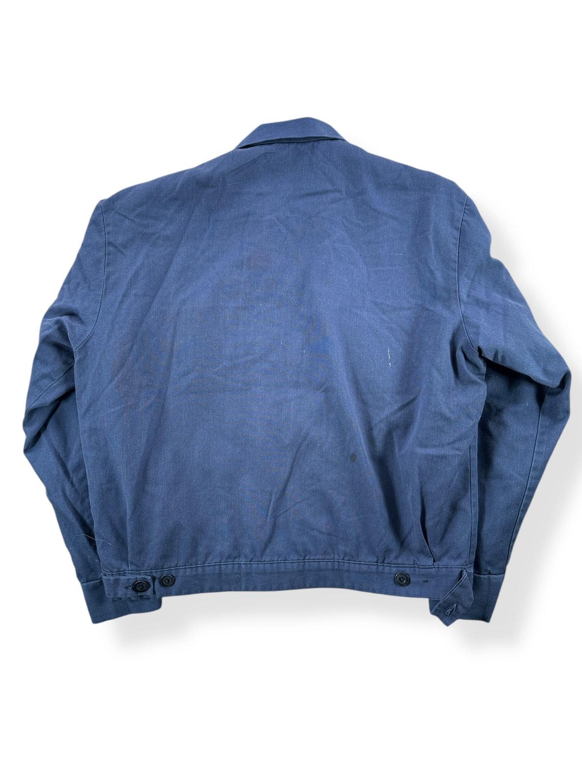 Vintage Blue Quilted Work Wear Gas Station Jacket SZ M - Etsy