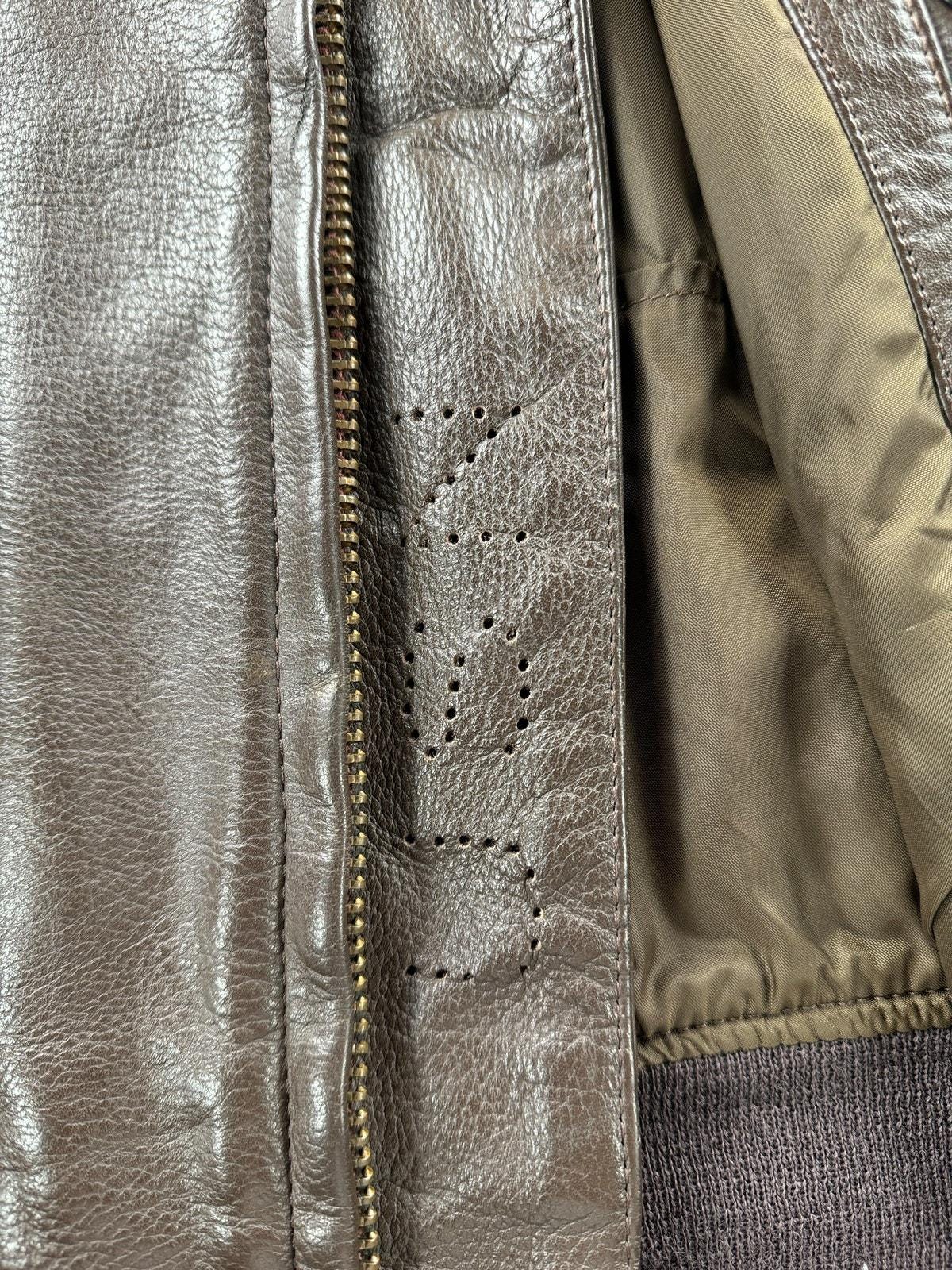 Vintage 1976 USN G-1 Leather Jacket SZ 44 - Etsy