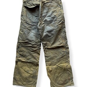Vintage 40's Era Filson Double Tin Trousers W34 - AS IS image 5
