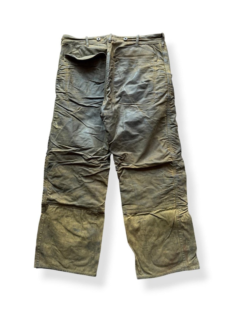 Vintage 40's Era Filson Double Tin Trousers W34 - AS IS image 5