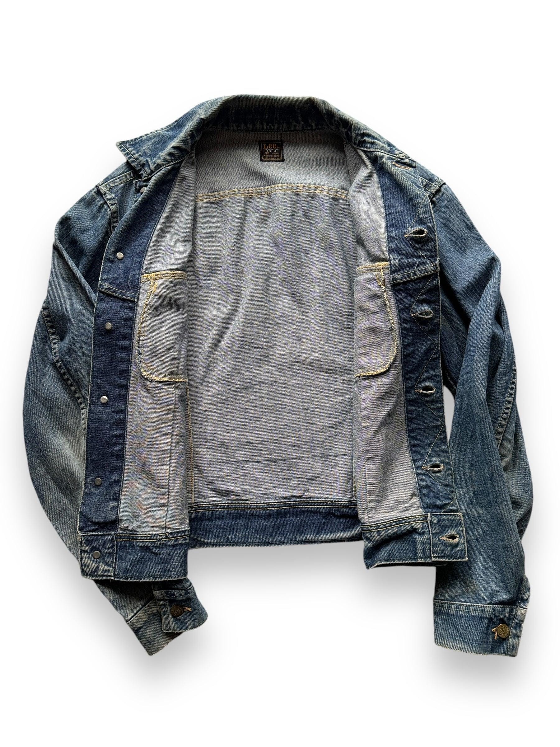 Vintage Lee 101-J Jacket SZ 42 Long - Etsy