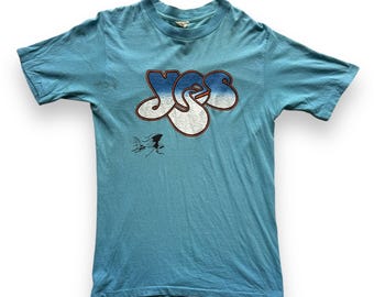 ミュージシャン 1970's [yes] promotional t shirts Vintage Yes concert t shirt 1970's? - Vintage T-Shirt Forum