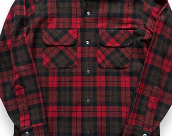 Vintage Pilgrim Board Shirt Style Wool Flannel SZ M - Etsy