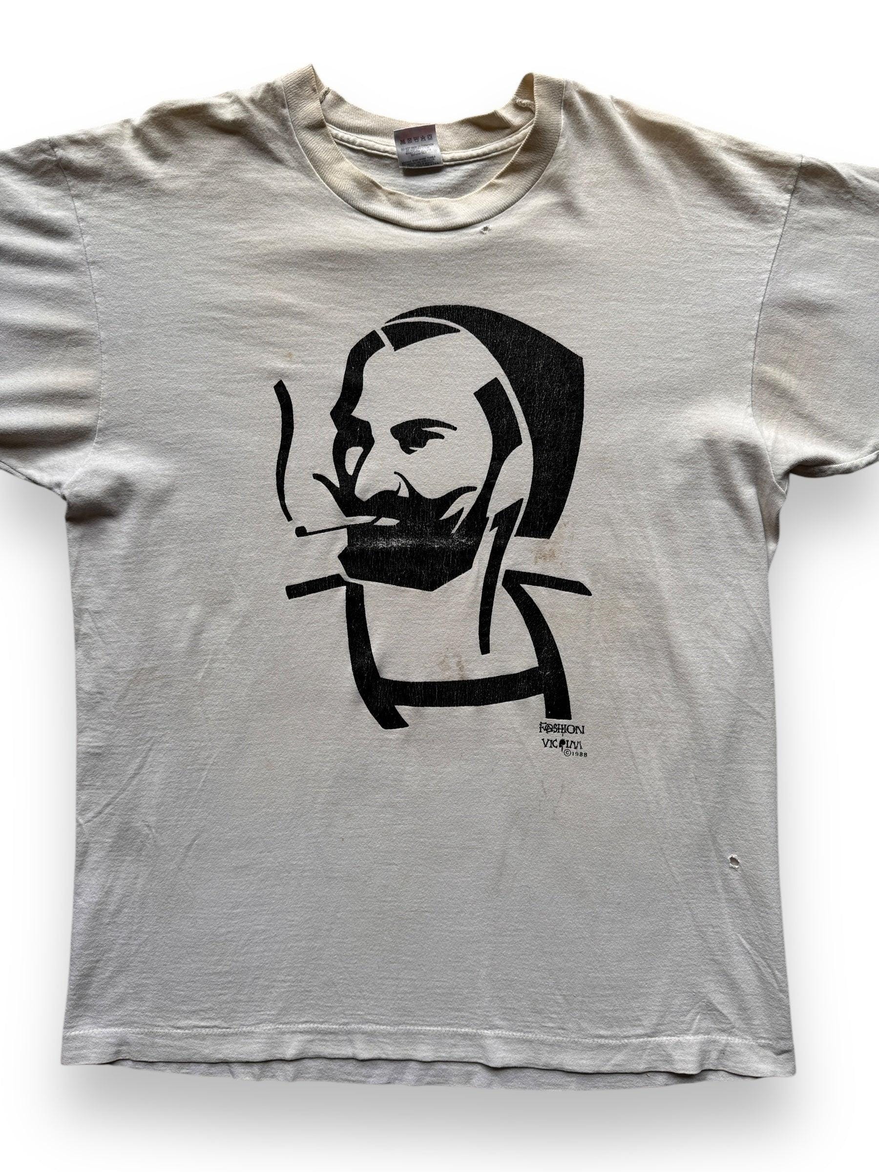 Vintage 1988 Fashion Victim Zig-zag Tee SZ L - Etsy Israel