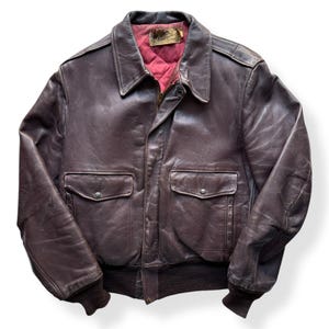【80's〜 Sears】\"Single riders jacket\" Vintage 80s Black Sears Leather Biker Jacket (L) – Rebalance