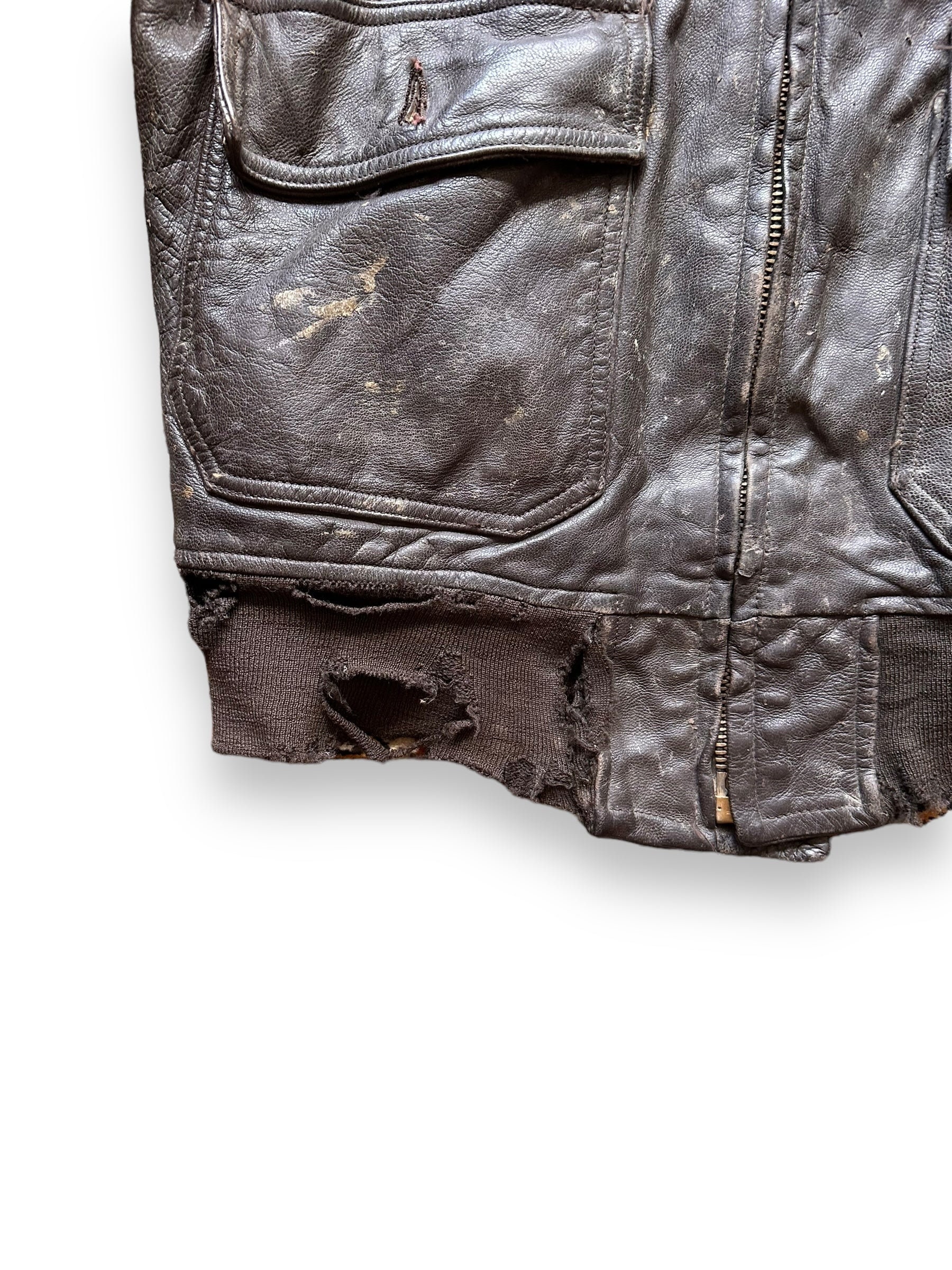 【60s】Vintage leather G1 Jacket SwiftZip cockpit-usa-mens-avenger-
