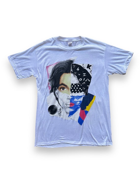 ヴィンテージ 80 年代 プリンス ポートレート バンド T シャツ SZ XL 