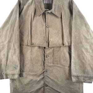 Vintage Filson Tin Cloth Jacket SZ M image 3
