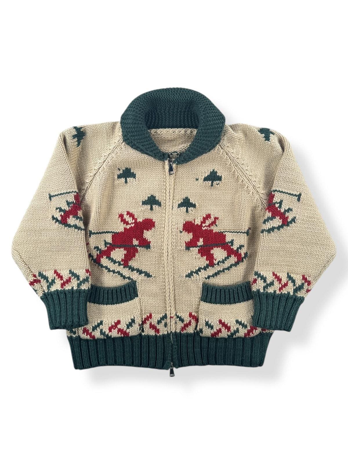 【andmary】 andmary Mary knit cowichan Vintage Mary Maxim Ski Pattern Cowichan Style Sweater SZ S - Etsy