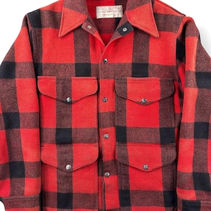 Jaqueta vintage Filson Mackinaw com botões de pressão, tamanho 42. imagem 3