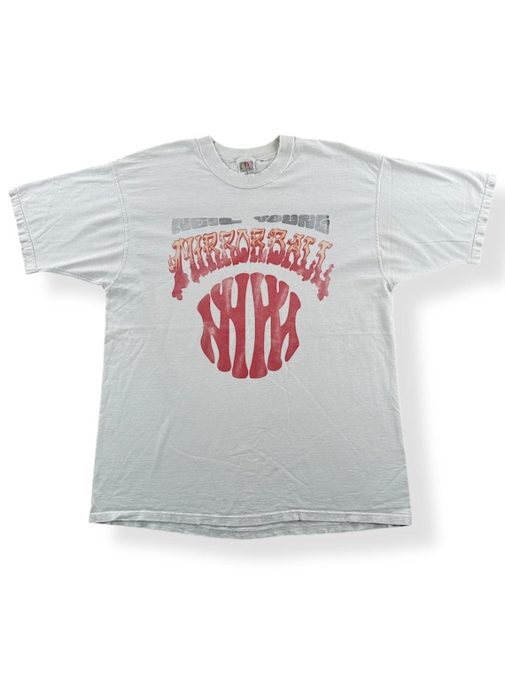 Vintage Neil Young Mirror Ball Tee SZ XL - Etsy