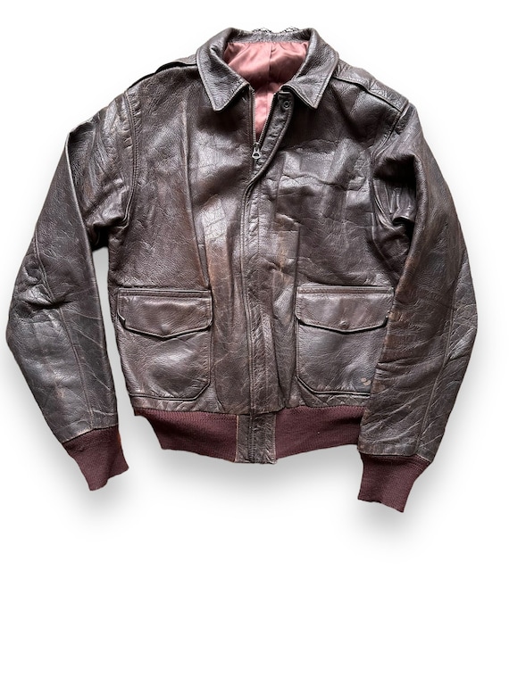 Vintage Leather Jacket SZ 44 | Vintage Leather Jac