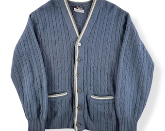 Vintage William Coffey Wool Cardigan SZ S