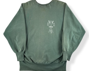 Sudadera vintage Champion Reverse Weave de la Universidad de Puget Sound, talla XL (equivale a una talla L).