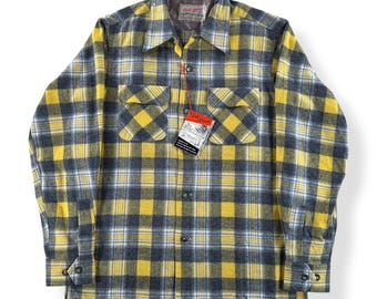 Vintage NOS Field & Stream Wool Blend Flannel SZ M