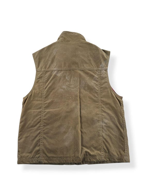 Filson Tin Cloth Hunting Vest SZ M - Gem